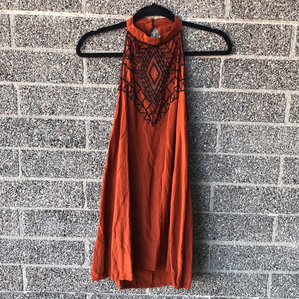 Free People Tallow Embroidered dress